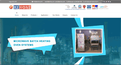 Desktop Screenshot of microwaveheatingsystem.com